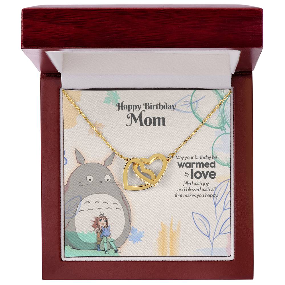 Full Of Love And Joy - Interlocking Hearts Necklace