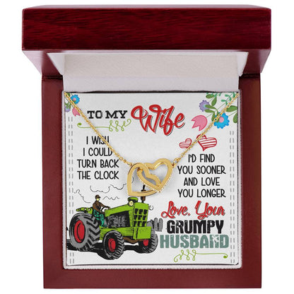 Farmer'S Wife - Interlocking Heart Necklace Interlocking Hearts Necklace