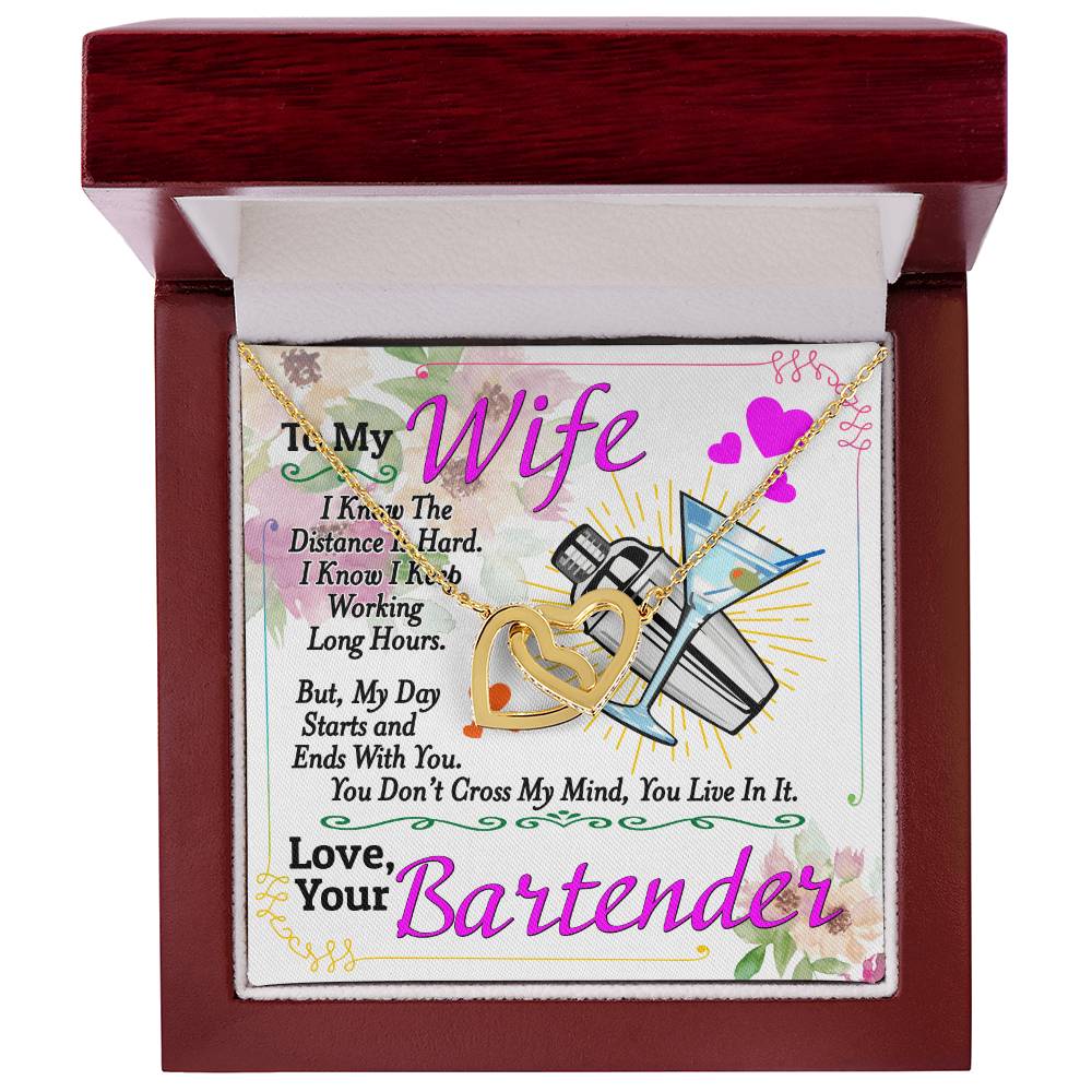 Bartender'S Wife - Interlocking Heart Necklace Interlocking Hearts Necklace
