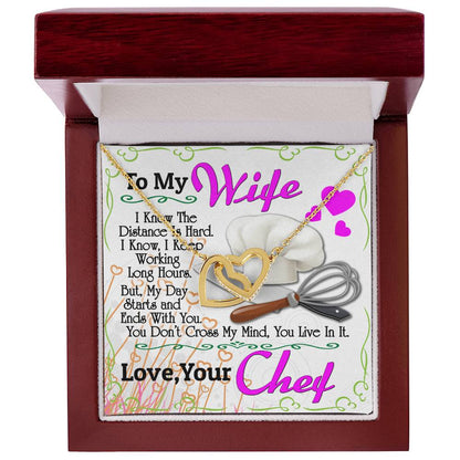 Chef'S Wife - Interlocking Heart Necklace Interlocking Hearts Necklace