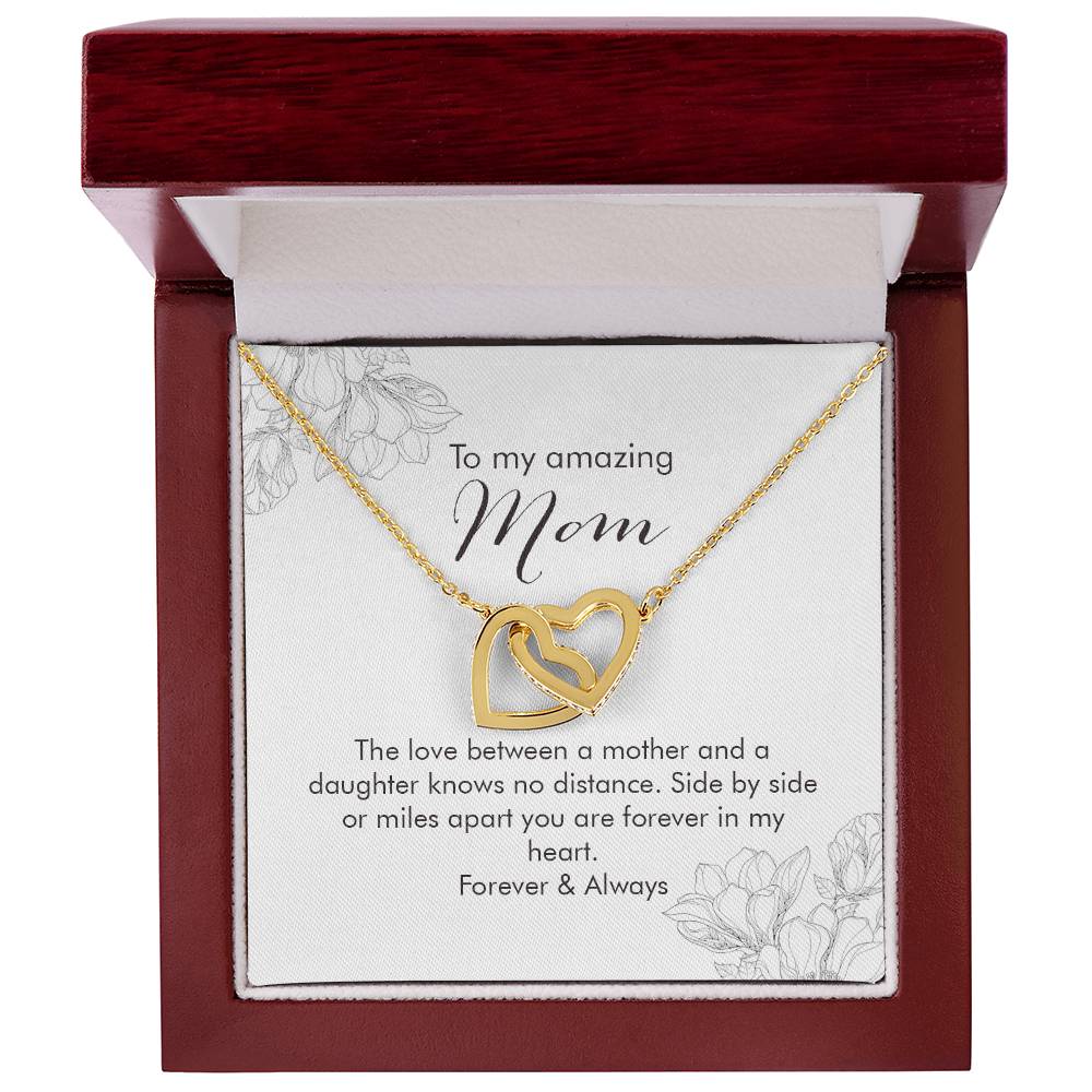 Forever In My Heart Interlocking Hearts Necklace