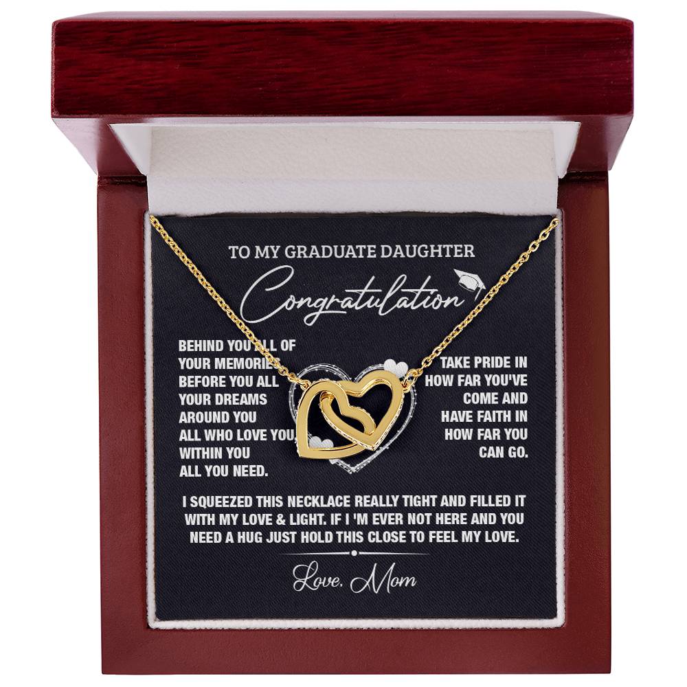 Behind You All Interlocking Hearts Necklace