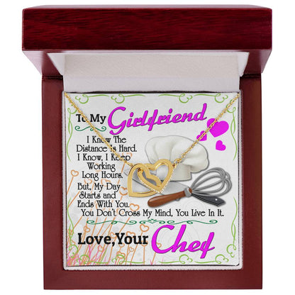 Chef'S Girlfriend - Interlocking Heart Necklace Interlocking Hearts Necklace