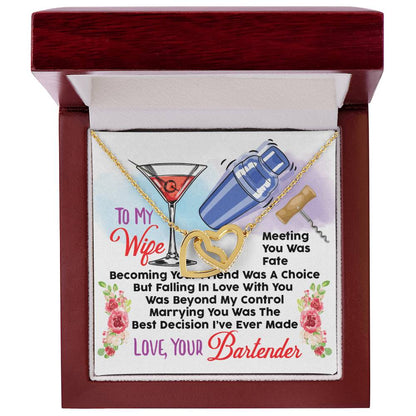 Bartender'S Wife - Interlocking Heart Necklace Interlocking Hearts Necklace