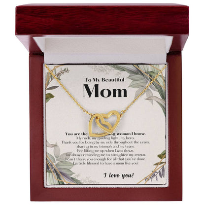 TO80BD~1 Interlocking Hearts Necklace