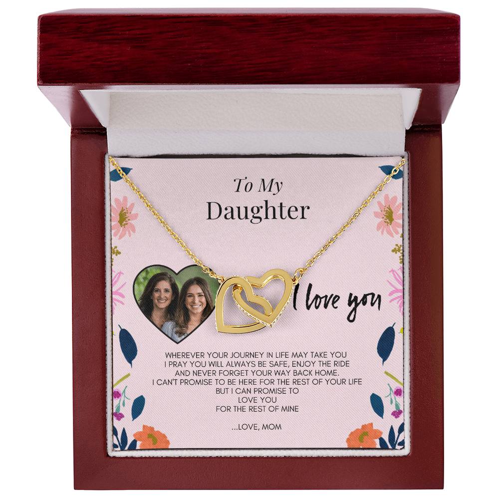 TOD189~1 Interlocking Hearts Necklace