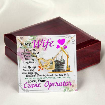 Crane Operator'S Wife - Interlocking Heart Necklace Interlocking Hearts Necklace