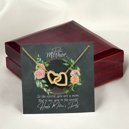 50 The Perfect Mother'S Day Necklace Interlocking Hearts Necklace