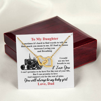 Farmer'S Daughter - Interlocking Heart Necklace Interlocking Hearts Necklace