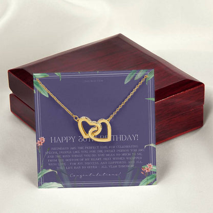 30Th Birthday Gifts For Women Necklace For Her 3 Decade Jewelry 30 Years Old 30Th Birthday Gift Necklace Jewelry Gift For Her Interlocking Hearts Necklace