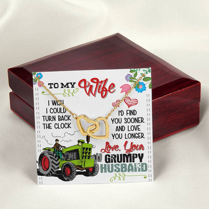 Farmer'S Wife - Interlocking Heart Necklace Interlocking Hearts Necklace