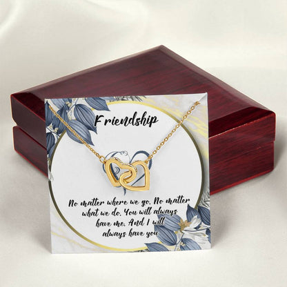 Best Friend Necklace Gifts Friendship Necklace Gift Best Friend Birthday Gifts Jewelry Soul Sister Necklace Friendship Birthday Gifts Interlocking Hearts Necklace