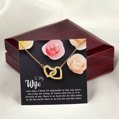 Collection Wife - Just When I Think - Necklace Interlocking Hearts Necklace