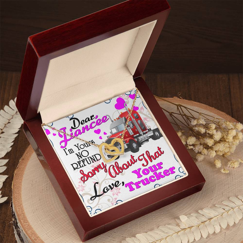 Trucker'S Fiancée - Interlocking Heart Necklace Interlocking Hearts Necklace