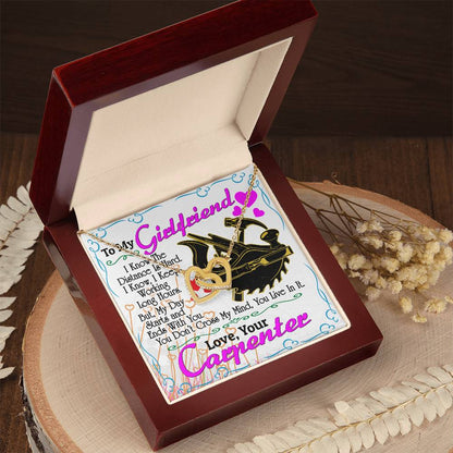 Carpenter'S Girlfriend - Interlocking Heart Necklace Interlocking Hearts Necklace