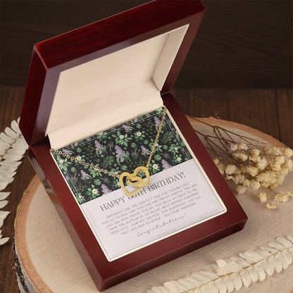 30Th Birthday Gifts For Women Necklace For Her 3 Decade Jewelry 30 Years Old 30Th Birthday Gift Necklace Jewelry Gift For Her Interlocking Hearts Necklace