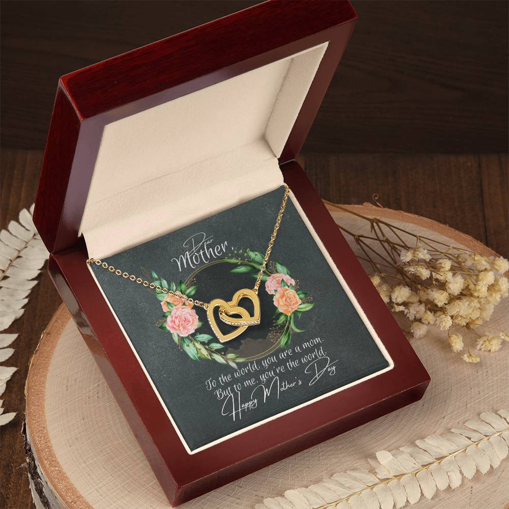 50 The Perfect Mother'S Day Necklace Interlocking Hearts Necklace