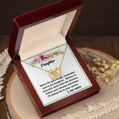 Follow Your Dreams Interlocking Hearts Necklace