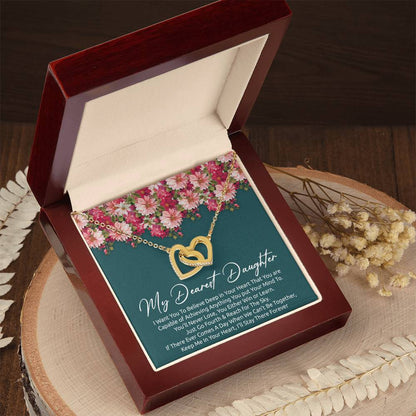 Best Meaningful Gift For Daughter Interlocking Hearts Necklace