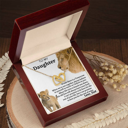 Gift For Daughter Interlocking Interlocking Hearts Necklace