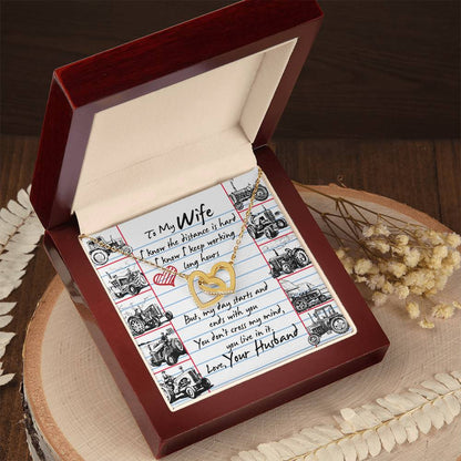 Farmer'S Wife - Interlocking Heart Necklace Interlocking Hearts Necklace