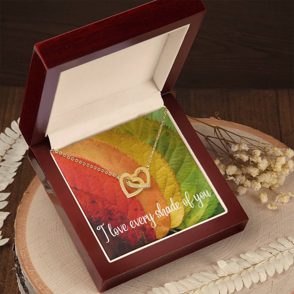 Every Shade Of You - Interlocking Heart Necklace Interlocking Hearts Necklace