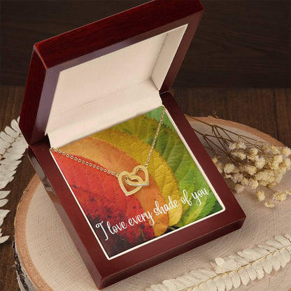 Every Shade Of You - Interlocking Heart Necklace Interlocking Hearts Necklace