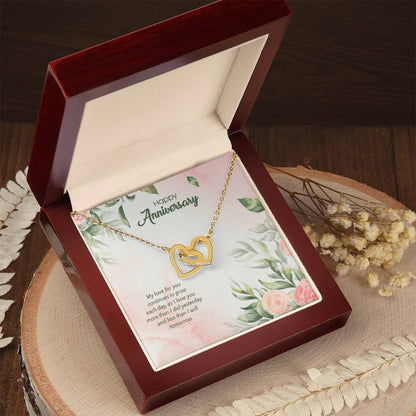 Anniversary Edition Love Grows Everyday - Interlocking Hearts Necklace