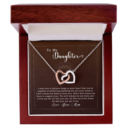 Collection Daughter - Interlocking Hearts Necklace