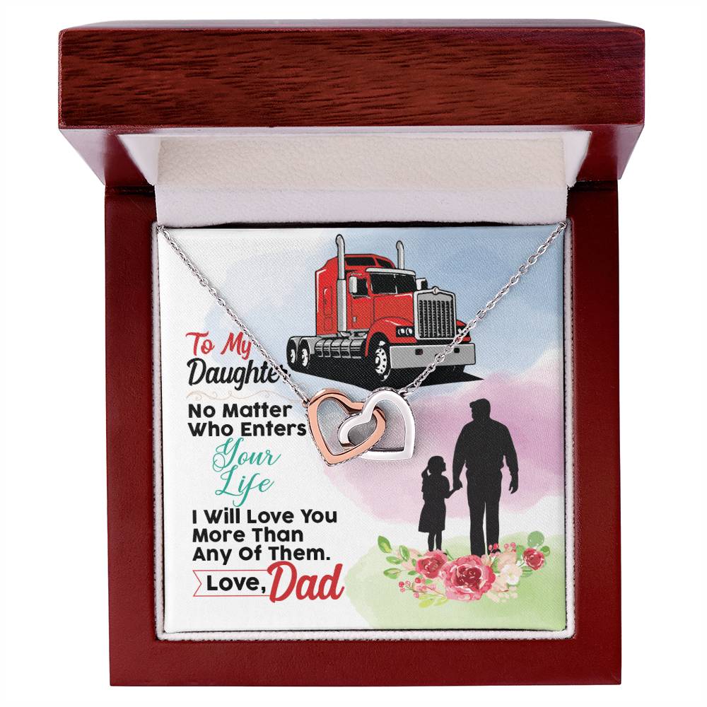 Trucker'S Daughter - Interlocking Heart Necklace Interlocking Hearts Necklace