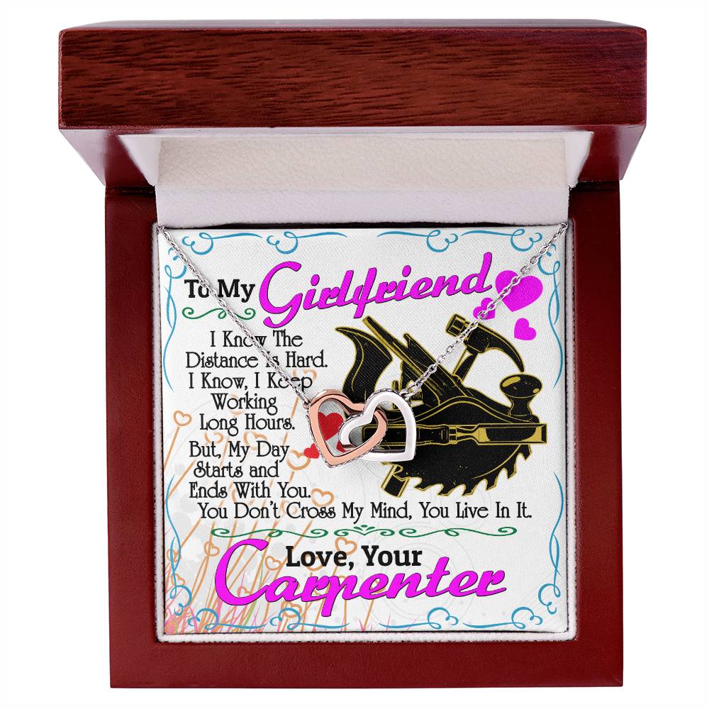 Carpenter'S Girlfriend - Interlocking Heart Necklace Interlocking Hearts Necklace