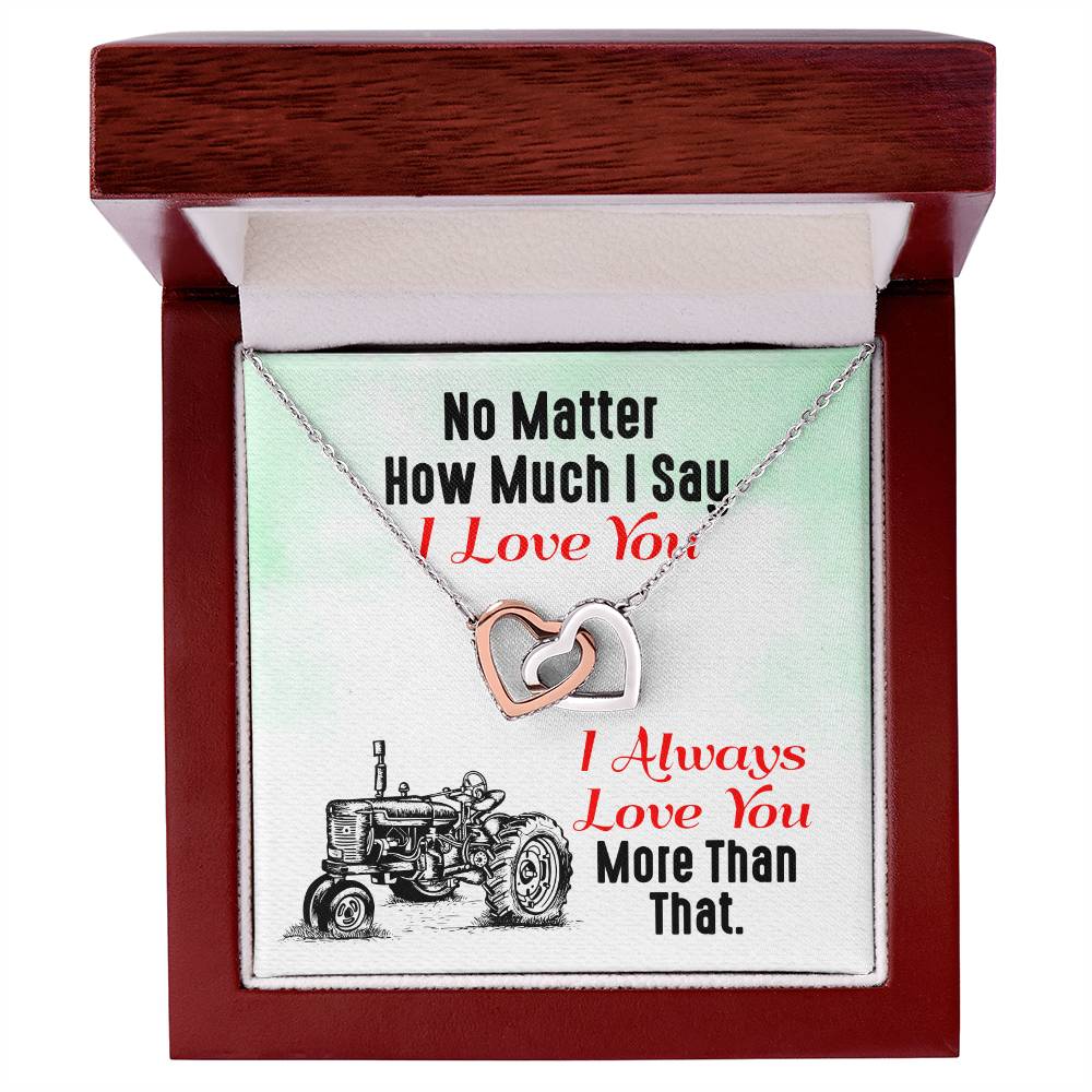 Farmer'S Girlfriend- Interlocking Heart Necklace Interlocking Hearts Necklace