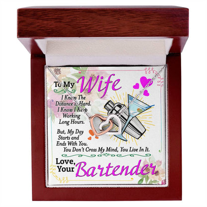 Bartender'S Wife - Interlocking Heart Necklace Interlocking Hearts Necklace