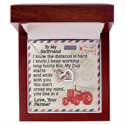 Farmer'S Girlfriend - Interlocking Heart Necklace Interlocking Hearts Necklace