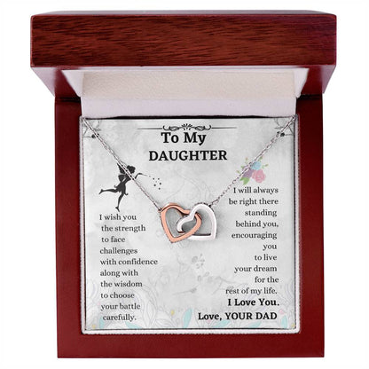 TO5EFF~1 Interlocking Hearts Necklace