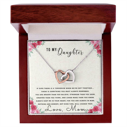 TOD923~1 Interlocking Hearts Necklace