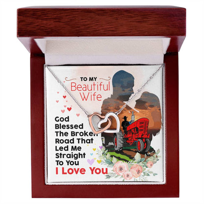 Farmer'S Wife - Interlocking Heart Necklace Interlocking Hearts Necklace