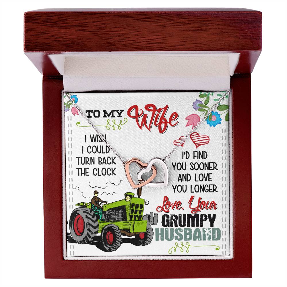 Farmer'S Wife - Interlocking Heart Necklace Interlocking Hearts Necklace