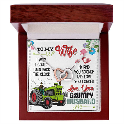 Farmer'S Wife - Interlocking Heart Necklace Interlocking Hearts Necklace