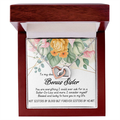 Best Friend Necklacebest Friend Necklace Personalize Bff Interlocking Hearts Necklace Best Friend Birthday Necklace Gift For Best Friend