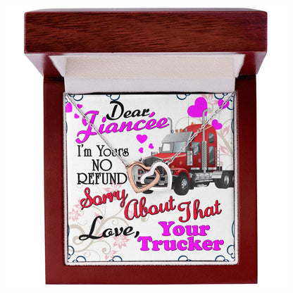 Trucker'S Fiancée - Interlocking Heart Necklace Interlocking Hearts Necklace