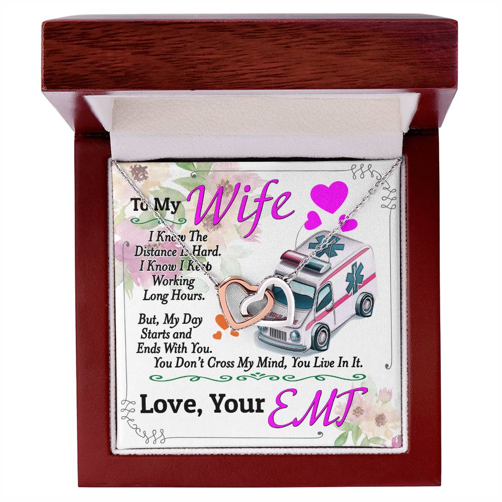 Emt'S Wife - Interlocking Heart Necklace Interlocking Hearts Necklace