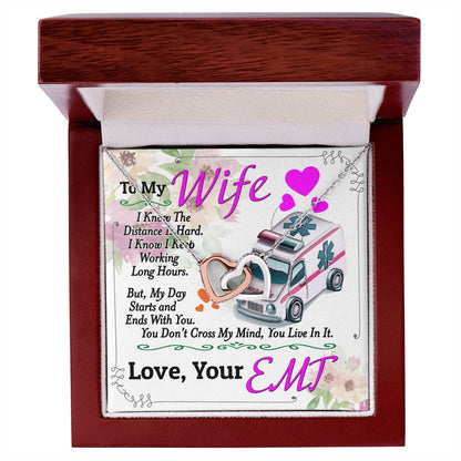 Emt'S Wife - Interlocking Heart Necklace Interlocking Hearts Necklace