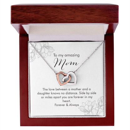 Forever In My Heart Interlocking Hearts Necklace