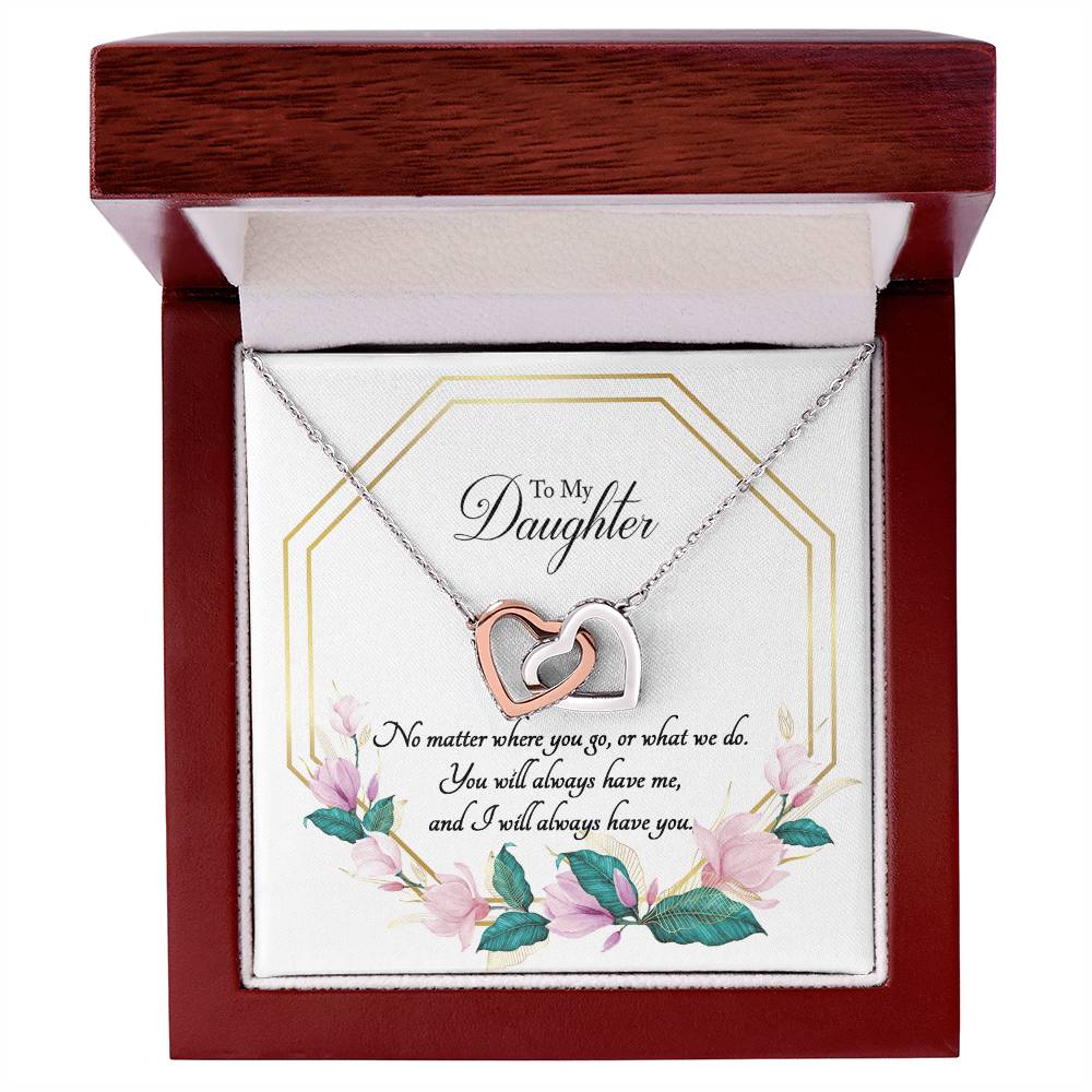 You And Me - Interlocking Hearts Interlocking Hearts Necklace