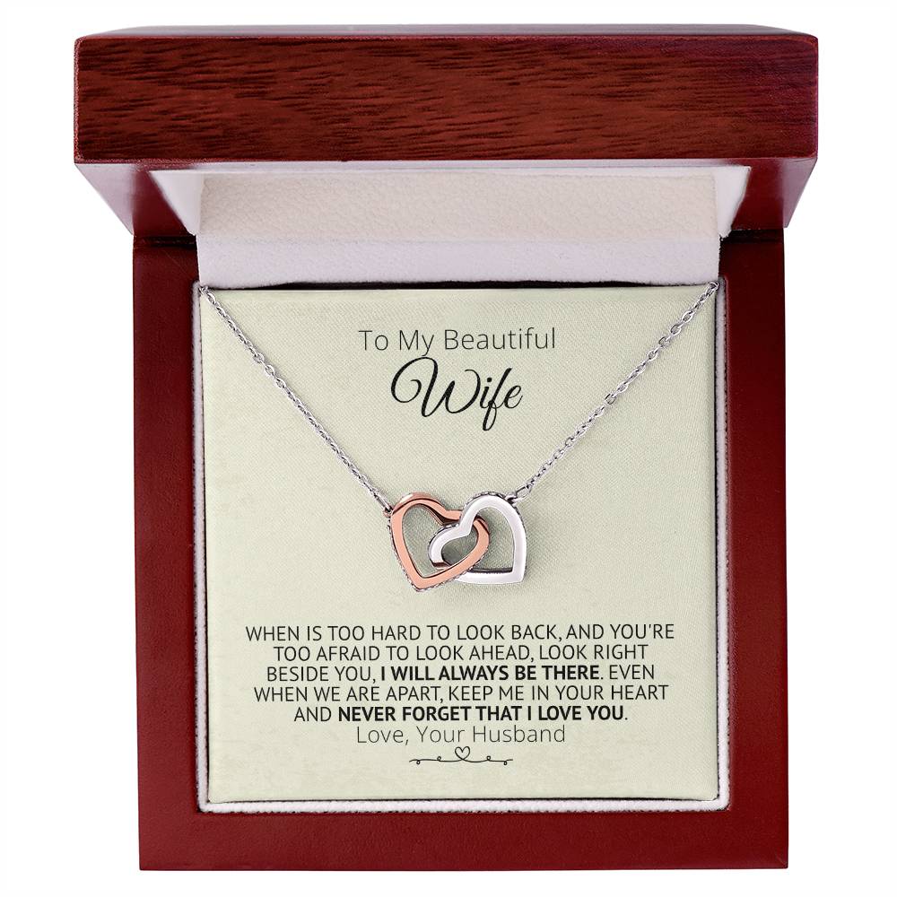 Beside You - Interlocked Hearts Necklace Interlocking Hearts Necklace