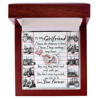 Farmer'S Girlfriend - Interlocking Heart Necklace Interlocking Hearts Necklace
