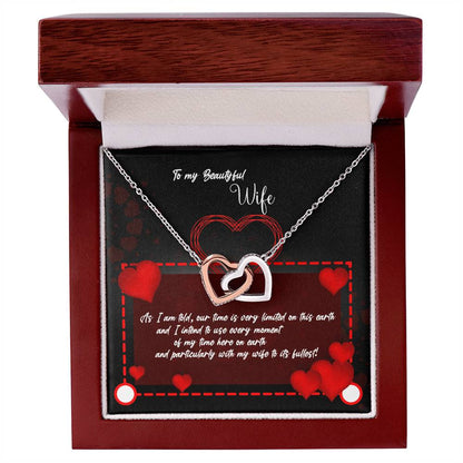Best Gift For Her Best Necklace For Wife Best Valentine Gift For Wife Anniversary Necklace Interlocking Hearts Necklace