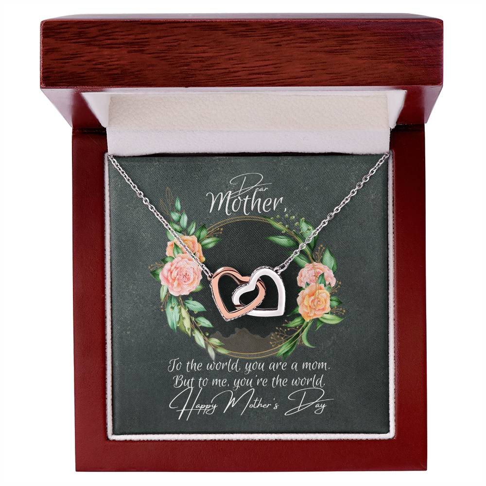 50 The Perfect Mother'S Day Necklace Interlocking Hearts Necklace