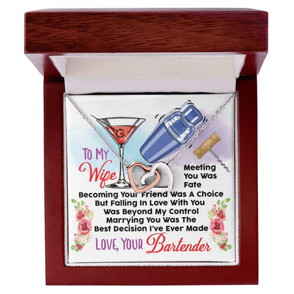 Bartender'S Wife - Interlocking Heart Necklace Interlocking Hearts Necklace